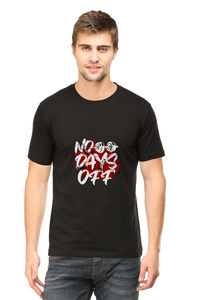 Thumbnail for No Days Off: Black Unisex Gym Tee