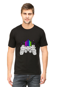 Thumbnail for Typographic Gaming Controller: Black Unisex Gamer Tee