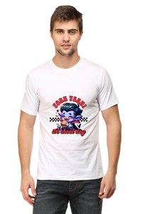 Thumbnail for Fork Yeah!: Cheat Day White Unisex Tee