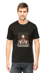 Thumbnail for Send Help: Gaming Addiction Black Unisex Gamer Tee