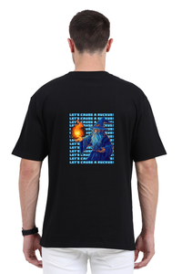 Thumbnail for Hocus Pocus Wizard: Black Oversized Unisex Tee