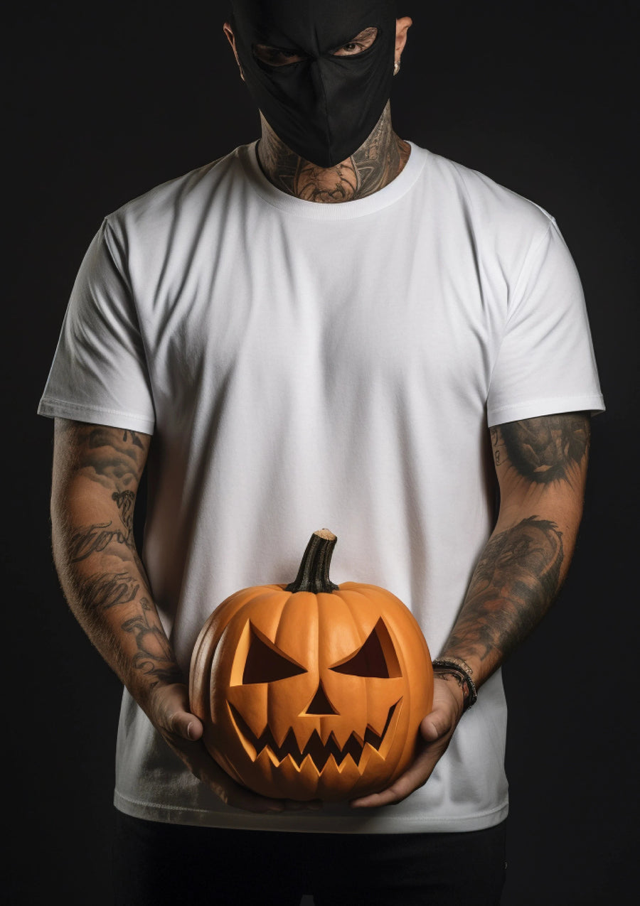 Essential Plain White Tee: Unisex Fit