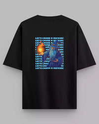 Thumbnail for Hocus Pocus Wizard: Black Oversized Unisex Tee